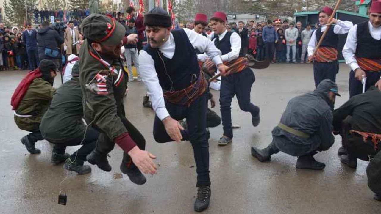 Aşkale'nin Ermeni çetelerin işgalinden kurtuluşunun 100'üncü yılı kutlandı