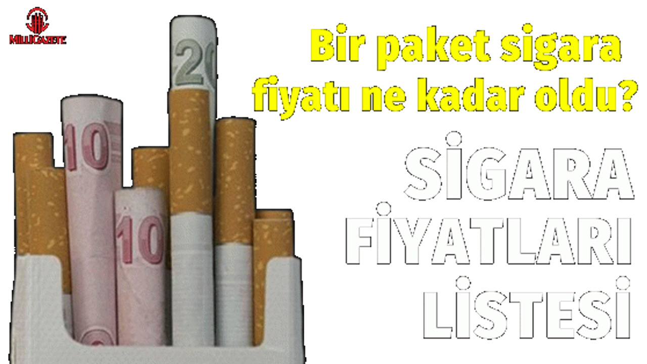 Sigara fiyatları listesi: Sigara ne kadar oldu? Kent sigara ne kadar?