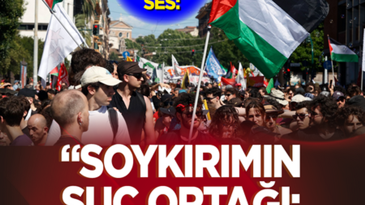 İtalya’dan yükselen anlamlı ses: “Soykırımın suç ortağı: Avrupa Birliği”