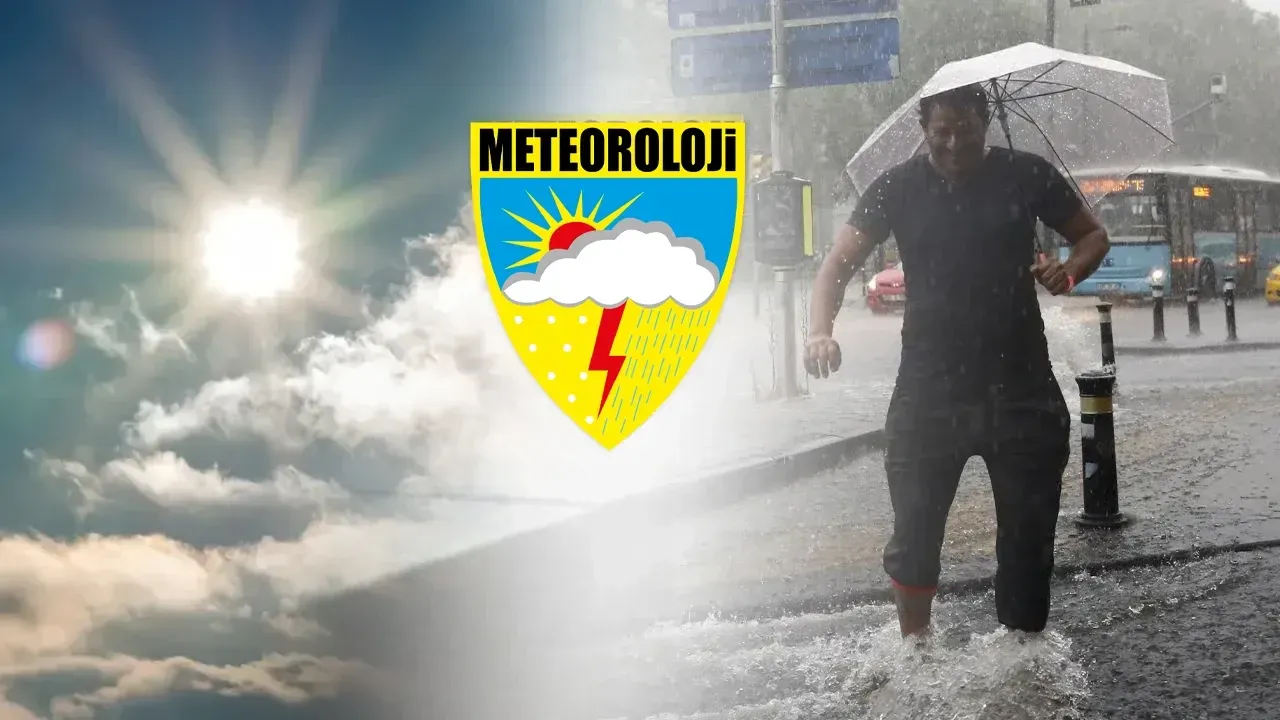 Meteoroloji açıkladı: Sıcaklık artıyor, sağanak etkisini sürdürüyor!