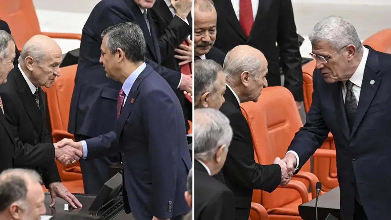 Bütçe görüşmelerinin son gününde Meclis’te dikkat çeken görüntüler