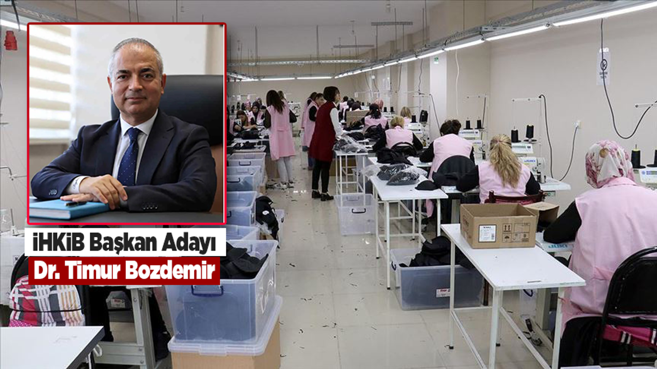 Dr. Timur Bozdemir: "Üreten kazansın istiyoruz"