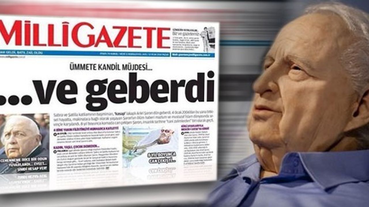 İnşallah tez zamanda geberir gider! Bir bela daha yeryüzünden defolur! Tıpkı zalim Şaron gibi...