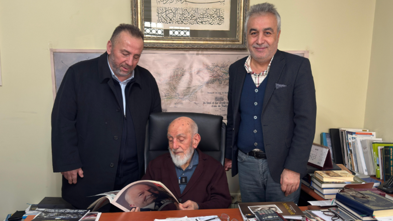 Millî Gazete yönetiminden Nevzat Kor Hoca’ya anlamlı ziyaret