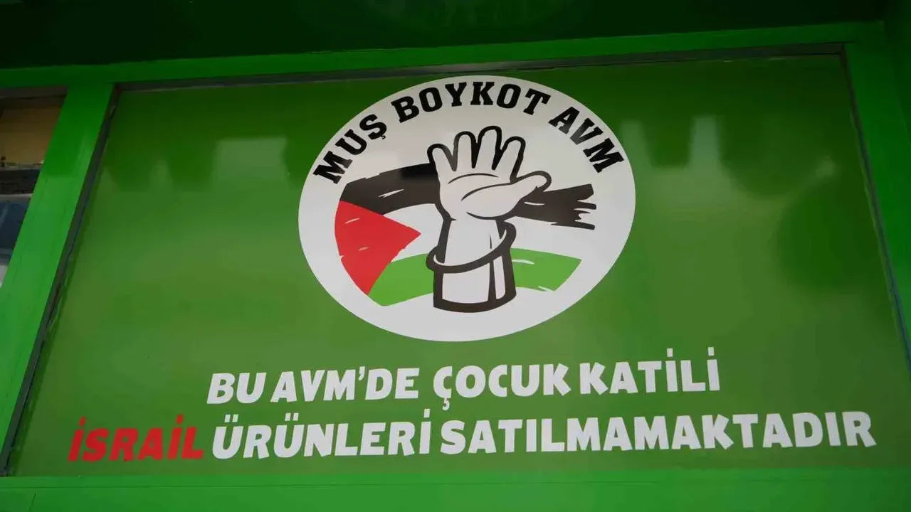Zulme karşı yerli duruş: Muş'ta boykot ürünleri satmayan market açıldı!