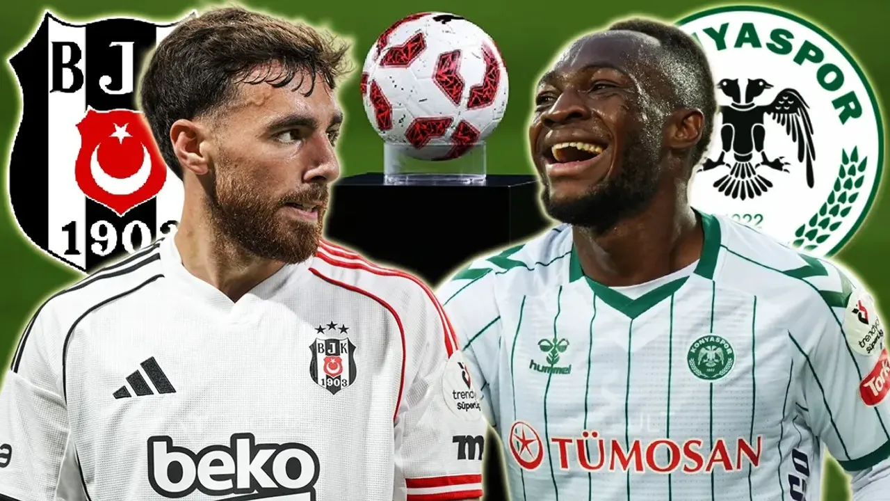Beşiktaş Konyaspor maçında 11'ler belli oldu!