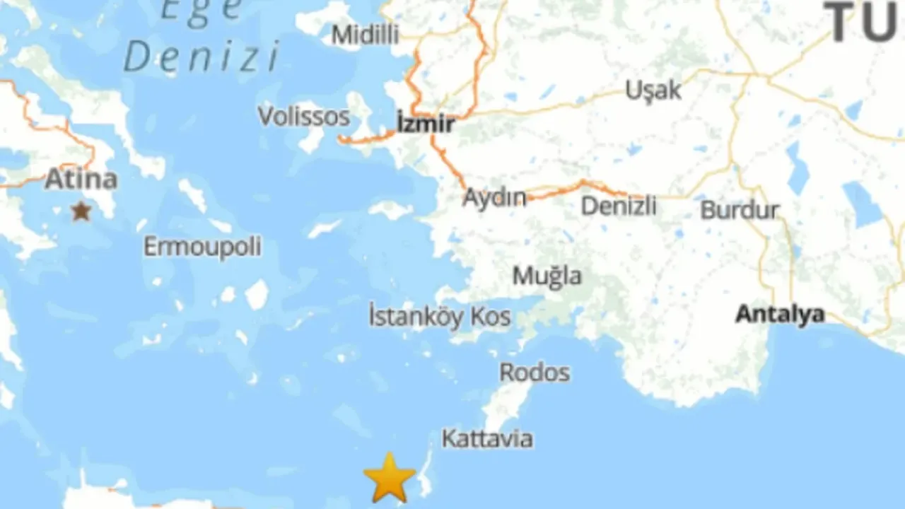 Ege Denizi güne sarsıntıyla uyandı! AFAD'dan Datça raporu