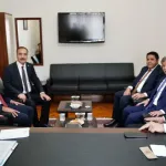 DEVA, Gelecek ve Saadet Partisi genel başkanları TBMM'de kurulan komisyonun ardından üyelerle bir araya geldi