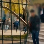 Dehşet anları kamerada! Siverek'te saldırgan okula böyle girdi: Öğrenciler can havliyle kaçtı!