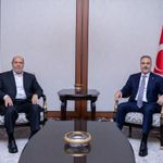 Bakan Fidan, Hamas Siyasi Büro Başkanı Hayye ile görüştü