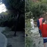 Büyükçekmece'de toprak kayması! Toprak altında mahsur kalanlar var...