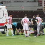 Oyuna giren futbolcu 1 dakika sonra hastanelik oldu: Bacağında kırık tespit edildi!