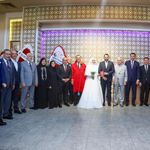 Saadet İstanbul teşkilatında düğün heyecanı  Yalçınkaya ailesinin mutlu günü