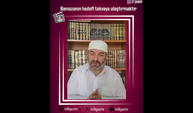 Ömer Arif Hoca: “Oruç sadece aç kalmak değil, takvaya erişmektir”