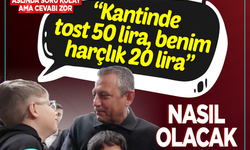 Öğrencinin cevaplayamadığı soru: Kantinde tost 50 lira benim harçlık 20 lira nasıl olacak bu iş