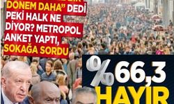 "Anayasa değiştirilip Erdoğan tekrar aday olsun mu?" anketinde vatandaşın kararı çok net! AKP ve MHP'liler bile...