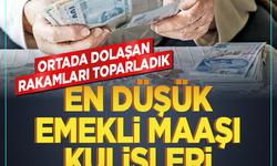 En düşük emekli maaşı kulisleri başladı! Ortada dolaşan rakamları toparladık