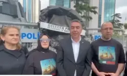 Gelecek Partisi, İsrail Başkonsolosluğu önüne siyah çelenk bıraktı