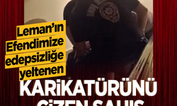 Hazreti Muhammed'in karikatür çizimini yapan kişi gözaltına alındı