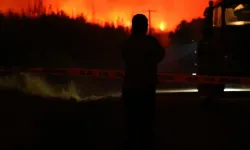 İzmir-Aydın otoyolu yangın nedeniyle trafiğe kapatıldı