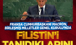 BM'de zirvesinde tarihi adımlar peş peşe geliyor: Fransa, Filistin Devleti'ni resmen tanıdığını duyurdu!