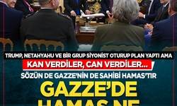 Sözde Gazze Planı açıklandı... Trump, Netahyahu ve bir grup Siyonist oturup plan yaptı ama sözün de Gazze’nin de sahibi HAMAS’tır