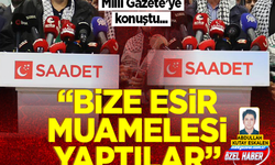 İsrail’in alıkoyduğu milletvekilleri Millî Gazete’ye konuştu... “Diz çöktürüldük, hücrelere atıldık, psikolojik işkenceye maruz kaldık”