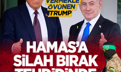 İsrail’e silah vermekle övünen Donald Trump’tan HAMAS’a 'silah bırak' tehdidi
