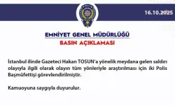 EGM'den Gazeteci Hakan Tosun açıklaması! 2 polis başmüfettişi görevlendirildi