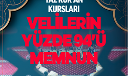 Yaz Kur'an kursları... Velilerin yüzde 94'ü memnun