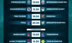 Basketbolda haftanın programı: İşte tüm maçlar