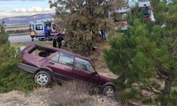 Afyonkarahisar'da trafik kazasında 4 kişi yaralandı