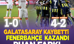 Galatasaray kaybetti! Fenerbahçe kazandı...Puan farkı 1'e indi