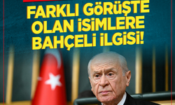Bahçeli'nin işaret ettiği ünlü isimler! MHP lideri açıklama yaptı sonra ne oldu? Farklı görüşte olan isimlere bahçeli ilgisi