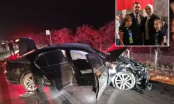 AKP'li Vekil Selman Oğuzhan Eser trafik kazası geçirdi