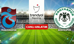 Canlı Anlatım: Trabzonspor-Konyaspor