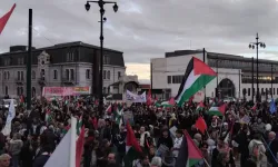 İspanya'da sokaklar Filistin için inledi: 40 şehirde tek ses!