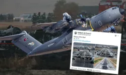 Bu kadarı pes dedirtti! Yunanistan'dan düşen uçağımıza gönderme