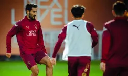 Galatasaray'da Gençlerbirliği maçının antrenmanı devam etti