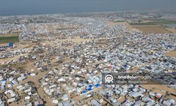 Gazze harap! Gazzeliler kışı derme çatma çadırlarla karşılıyor!