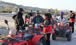 Kapadokya'da turistlere yönelik kullanılan arazi araçları denetlendi