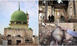 İsrailli teröristler batı Şeria’da cami basıp Kurân yaktı