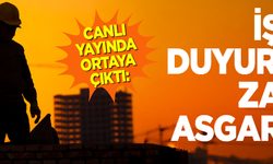 Asgari ücrette son dakika: Yeni aylık canlı yayında açıklandı