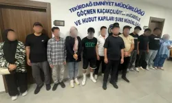 Düzensiz göçmen operasyonu! Tekirdağ'da 19 düzensiz göçmen yakalandı