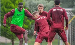 Trabzonspor, Başakşehir maçına hazırlanıyor: İşte antrenmanda görüntüler