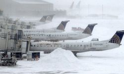 ABD’de 2 bin 500 uçuş kar fırtınası nedeniyle iptal edildi!