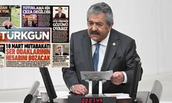 Türkgün Gazetesi Feti Yıldız’ın ‘tutuklama’ çıkışını manşete taşıdı