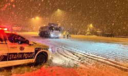 Bolu Dağı'nda ağır tonajlı araçların geçişine tekrar izin verildi