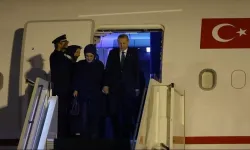 Cumhurbaşkanı Erdoğan, Türkmenistan'dan yurda döndü