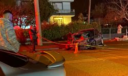 Denizli'de feci kaza: Otomobille çarpışan elektrikli bisikletli kadın hayatını kaybetti